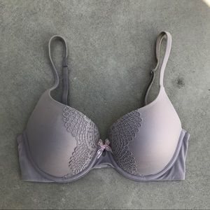 Body by Victoria Perfect Shape 32D Grey/Purple Bra